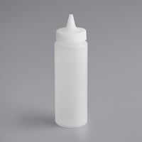 Vollrath 4924-13 Traex® Color-Mate™ 24 oz. Clear Single Tip Wide Mouth Squeeze Bottle