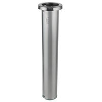 San Jamar C6200C Stainless Steel In-Counter 6 - 10 oz. Cup Dispenser