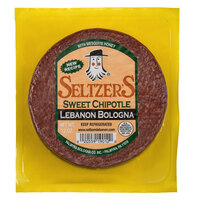 Seltzer's Lebanon Bologna 12 oz. Pack Sweet Chipotle Lebanon Bologna - 16/Case