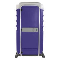 PolyJohn FS3-1010 Fleet Purple Premium Portable Restroom - Assembled