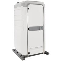 PolyJohn FS3-1008 Fleet White Premium Portable Restroom - Assembled