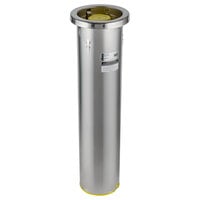 San Jamar C6500C Stainless Steel In-Counter 32 - 46 oz. Cup Dispenser