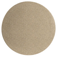 G.E.T. Enterprises DR003S Bugambilia 15 3/4" Classic Textured Finish Sand Granite Resin-Coated Aluminum Medium Round Disc