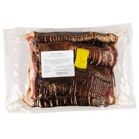 Kunzler 10-12 Count Thick Black Forest Hardwood Smoked Sliced Bacon 5 lb. - 2/Case