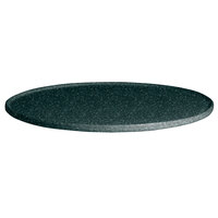 G.E.T. Enterprises DR202-MOD-J Bugambilia 14 5/16" Smooth MOD Finish Jade Granite Resin-Coated Aluminum Small Round Disc with Rim