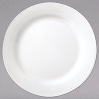 Libbey 999023139 Rigel Constellation 9" Round Lunar Bright White Porcelain Plate - 24/Case