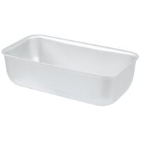 Vollrath 5436 Wear-Ever 2 lb. Seamless Aluminum Bread Loaf Pan - 8 3/8 inch x 4 1/8 inch x 2 3/8 inch