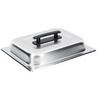 Choice Replacement Half Size Stainless Steel Chafer / Pan Cover for Choice Economy 4 Qt. Chafer