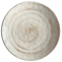 Elite Global Solutions D110R Van Gogh Taupe 10 1/8" Round Melamine Plate - 6/Case