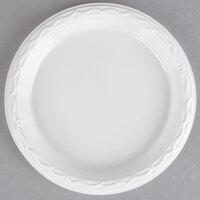 Genpak 70600 Aristocrat 6" White Premium Plastic Plate - 1000/Case