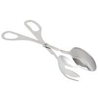Bon Chef 9089SS 11 1/2 inch Stainless Steel Scissor Salad Tongs