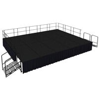 Guard Rails For Portable Performance Stages By National Public Seating