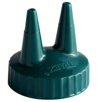 Vollrath 2200-191 Traex® Vista Green Twin Tip™ Standard Bottle Cap
