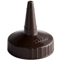 Vollrath 2813-01 Traex® Brown Single Tip Standard Bottle Cap