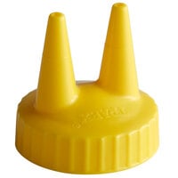 Vollrath 2200-08 Traex® Yellow Twin Tip™ Standard Bottle Cap