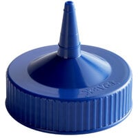 Vollrath 4913-44 Traex® Blue Single Tip Wide Mouth Bottle Cap