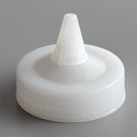 Vollrath 4914-13 Traex® Clear Closeable Single Tip Wide Mouth Bottle Cap