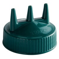 Vollrath 3300-191 Traex® Vista Green Tri Tip™ Wide Mouth Bottle Cap