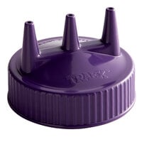 Vollrath 3300-54 Traex® Purple Tri Tip™ Wide Mouth Bottle Cap
