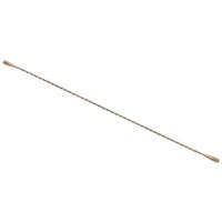 Barfly M37033ACP 17 1/8 inch Antique Copper-Plated Finish Stainless Steel Double End Stirrer