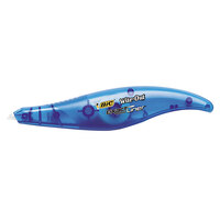 Bic WOELP11 Wite-Out Blue 1/5 inch x 236 inch Correction Tape