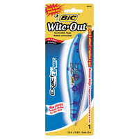 Bic WOELP11 Wite-Out Blue 1/5 inch x 236 inch Correction Tape