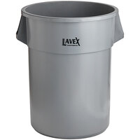 Heritage H8053PKR01 55 Gallon Trash Can Liners / Garbage Bags, 1.3 Mil, 40  x 53, Black - 100 / Case