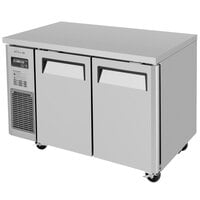 Turbo Air JUF-48-N J Series 48" Undercounter Freezer with Side Mounted Compressor - 9.93 Cu. Ft.