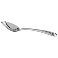 Oneida B882SADF Acclivity 4 3/8 inch 18/0 Stainless Steel Heavy Weight Demitasse / A.D. Coffee Spoon - 12/Case