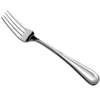 Oneida B882FDIF Acclivity 8 5/8 inch 18/0 Stainless Steel Heavy Weight European Size Table Fork - 12/Case