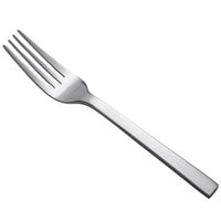 Oneida B449FDEF Chef's Table Satin 7 1/4 inch 18/0 Stainless Steel Heavy Weight Dessert / Salad Fork - 12/Case