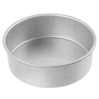 Chicago Metallic 46025 6" x 2" Glazed Aluminized Steel Round Cake Pan