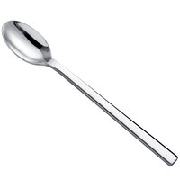 Oneida B678SITF Chef's Table Mirror 7 3/8 inch 18/0 Stainless Steel Heavy Weight Iced Tea Spoon - 12/Case
