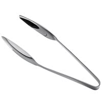 Oneida B678MTRF Chef's Table Mirror 9 5/8 inch 18/0 Stainless Steel Heavy Weight Serving Tongs - 12/Case