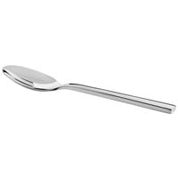 Oneida B678SDEF Chef's Table Mirror 7 inch 18/0 Stainless Steel Heavy Weight Oval Bowl Soup / Dessert Spoon - 12/Case