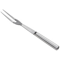 American Metalcraft SMF115 Belaire 11 1/2 inch Stainless Steel Two-Tined Fork with Hollow Handle