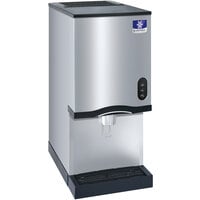 Manitowoc CNF0202AL 16 1/4 inch Air Cooled Countertop Nugget Ice Maker / Water Dispenser - 20 lb. Bin with Lever Dispensing - 115V