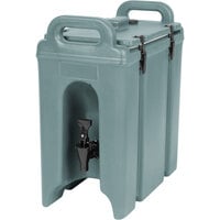 Cambro 250LCD401 Camtainers® 2.5 Gallon Slate Blue Insulated Beverage Dispenser