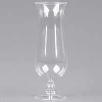 GET HUR-20-CL Cheers 20 oz. Customizable Plastic Hurricane Glass - 24/Case