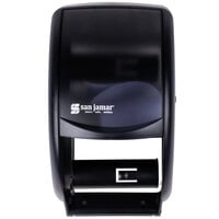 San Jamar R3500TBK Duett Classic Toilet Tissue Dispenser - Black Pearl