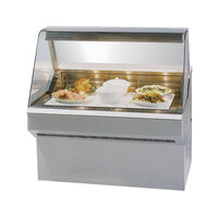 Federal Industries SQ-6HD 72 inch Market Series Curved Glass Heated Deli Case
