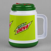 32 oz. Mountain Dew™ Mini Tanker with Straw and Lid - 24/Case
