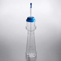 24 oz. Clear Lighted Lighthouse Yarder with Lid and Straw - 35/Case