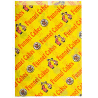 11" x 15" x 1 1/2" Funnel Cake Bag with Funnel Cake Design - 1000/Case