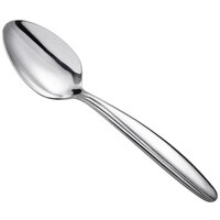 Oneida B636STBF Glissade 8 1/4 inch 18/0 Heavy Weight Stainless Steel Tablespoon / Serving Spoon - 12/Case