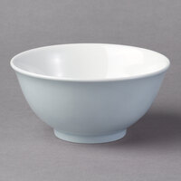 Schonwald 9336664-63082 Shabby Chic 10 oz. Light Blue Round Porcelain Bowl - 12/Case