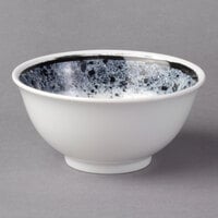Schonwald 9336664-63076 Shabby Chic 10 oz. Stone Round Porcelain Bowl - 12/Case