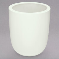 Schonwald 9217910 Islands 44 oz. Bone White Porcelain Dressing Pot - 6/Case