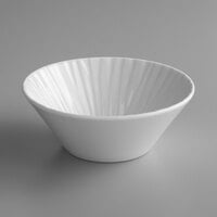 Schonwald 9363165 Character 16.25 oz. White Round Porcelain Salad Bowl - 6/Case