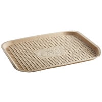 EcoChoice 14" x 18" Molded Fiber / Pulp Rectangle Tray - 100/Case